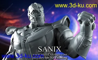 灭霸3D打印模型的图片