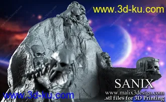 灭霸3D打印模型的图片