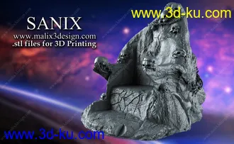 灭霸3D打印模型的图片