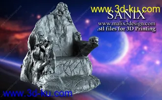 灭霸3D打印模型的图片