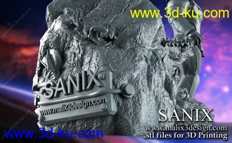 灭霸3D打印模型的图片