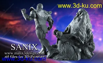 灭霸3D打印模型的图片