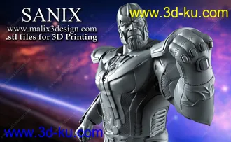 灭霸3D打印模型的图片