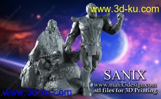 灭霸3D打印模型的图片
