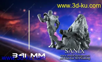 灭霸3D打印模型的图片