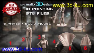 蝙蝠侠3D打印模型的图片