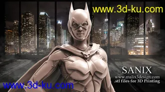蝙蝠侠3D打印模型的图片