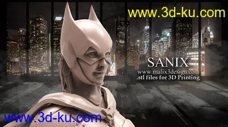 蝙蝠侠3D打印模型的图片