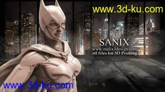 蝙蝠侠3D打印模型的图片