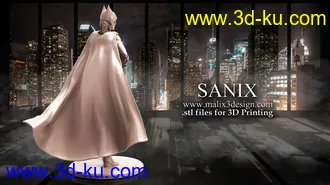蝙蝠侠3D打印模型的图片