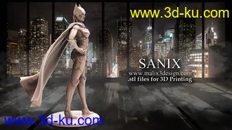 蝙蝠侠3D打印模型的图片