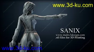 黑寡妇3D打印模型的图片
