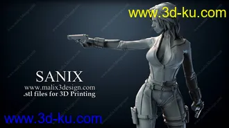 黑寡妇3D打印模型的图片