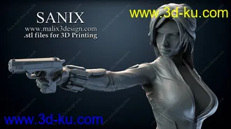 黑寡妇3D打印模型的图片
