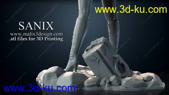 黑寡妇3D打印模型的图片