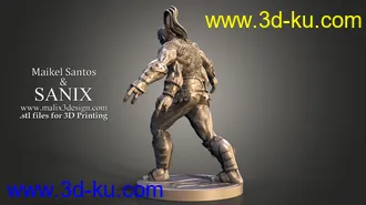3D打印模型集,男女死侍,钢铁侠,吉塔娜等影视游戏角色的图片5