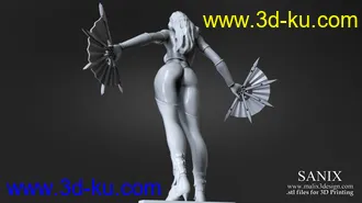 3D打印模型集,男女死侍,钢铁侠,吉塔娜等影视游戏角色的图片10