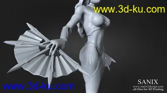 3D打印模型集,男女死侍,钢铁侠,吉塔娜等影视游戏角色的图片20