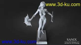 3D打印模型集,男女死侍,钢铁侠,吉塔娜等影视游戏角色的图片26