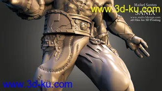 3D打印模型集,男女死侍,钢铁侠,吉塔娜等影视游戏角色的图片39