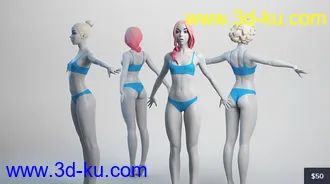 美少女模型03的图片