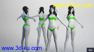 美少女模型07的图片