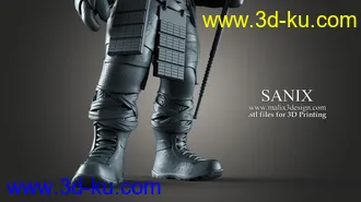 忍者神龟3D打印模型的图片