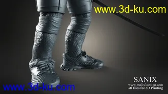 忍者神龟3D打印模型的图片