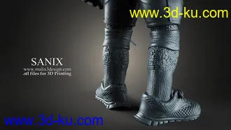 忍者神龟3D打印模型的图片