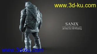 忍者神龟3D打印模型的图片