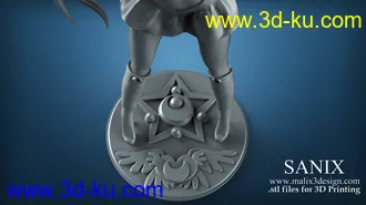 美少女战士模型,月野兔3D打印模型的图片10