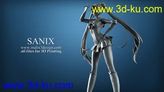 美少女战士模型,月野兔3D打印模型的图片14