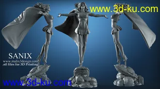 超级少女模型,女超人3D打印模型的图片18