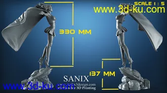 超级少女模型,女超人3D打印模型的图片19