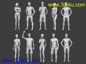 男女模特模型合集的图片