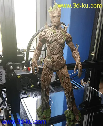 银河护卫队-格鲁特3D打印模型的图片