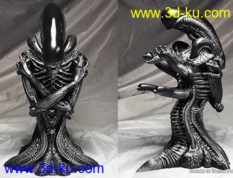 《异形》杀手3D打印模型的图片