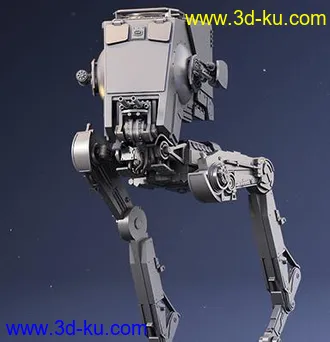 《星球大战》探察步行机3D打印模型的图片