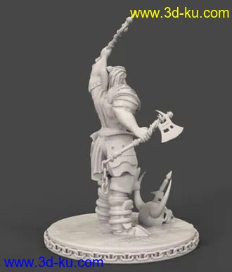 野蛮人之王-3D打印模型的图片
