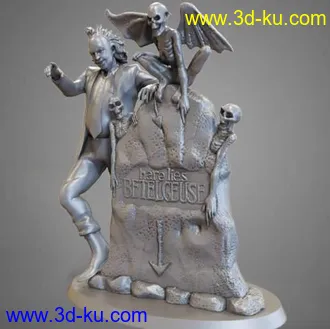 《甲壳虫汁》角色-3D打印模型的图片