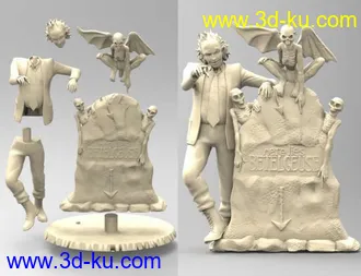 《甲壳虫汁》角色-3D打印模型的图片
