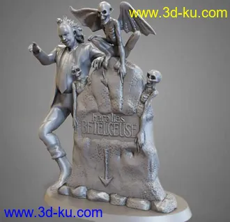 《甲壳虫汁》角色-3D打印模型的图片