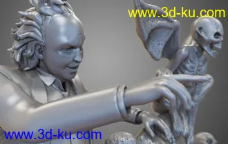 《甲壳虫汁》角色-3D打印模型的图片