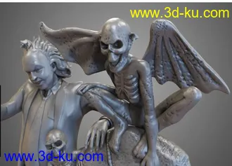 《甲壳虫汁》角色-3D打印模型的图片
