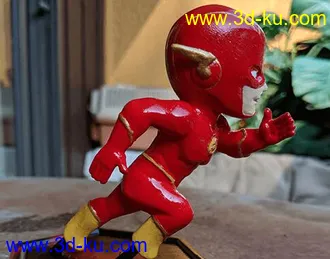 DC漫画-闪电侠-3D打印模型的图片