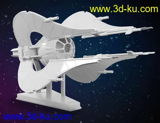 太空飞船-3D打印模型的图片