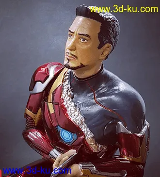钢铁侠和灭霸-3D打印模型的图片2