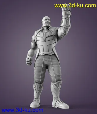 钢铁侠和灭霸-3D打印模型的图片4