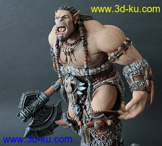 《魔兽世界》Durotan 杜隆坦-3D打印模型的图片