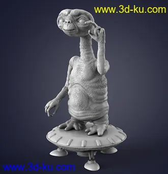《外星人E.T.》角色-3D打印模型的图片